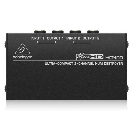 Behringer HD400 Ultra-Compact 2-Kanal Hum Destroyer