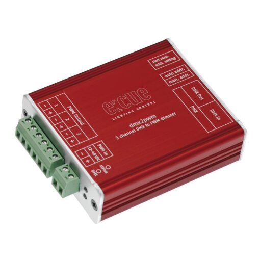 Ecue DMX2PWM 3 Kanal DMX Dimmer (Outlet)