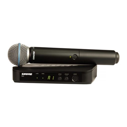 Shure Blx24e/Sm58 Kablosuz Vokal Mikrofon Seti